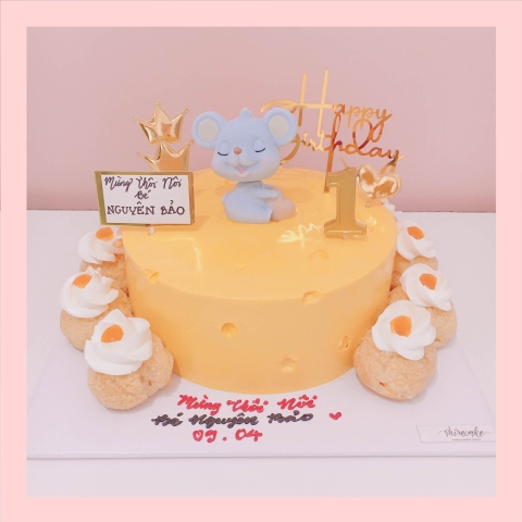Bánh phô mai cheesecake cho các bé - Bánh sinh nhật phô mai