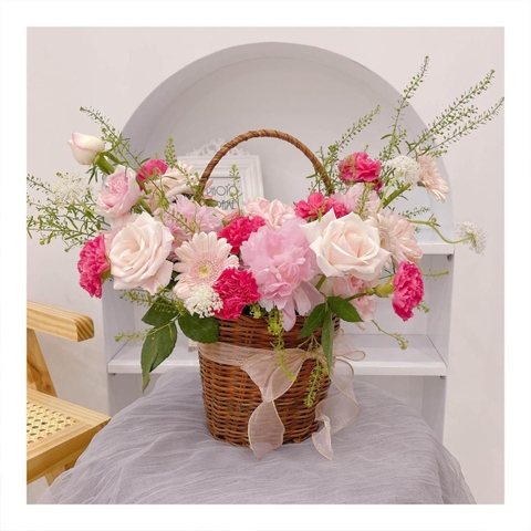 Giỏ hoa tươi mừng sinh nhật