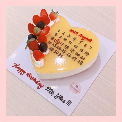 Mousse lạnh chanh dây - Bánh kem sinh nhật kiểu âu