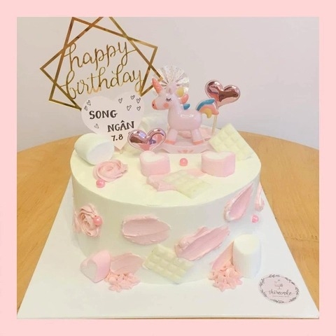 Bánh kem tuổi ngọ/con ngựa - Bánh sinh nhật trẻ em