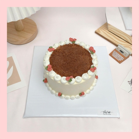 Tiramisu cỡ nhỏ 12-14cm - Bánh kem tiramisu dạng ổ