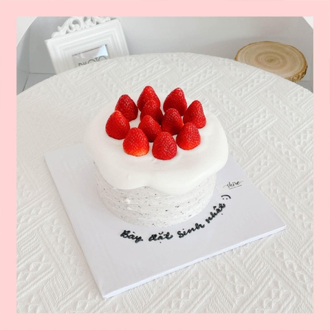 Bánh kem sữa oreo - Bánh kem sinh nhật