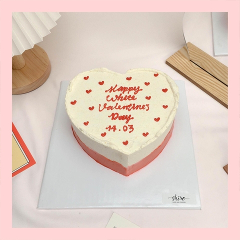 Bánh kem hình trái tim