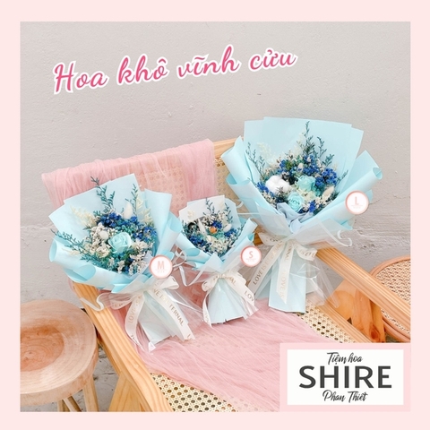 Hoa khô/Hoa bất tử size S/M/L