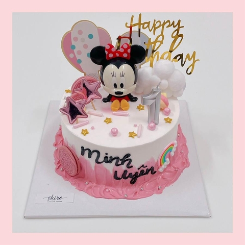 Bánh kem Gấu Pooh/Mickey - Bánh sinh nhật trẻ em
