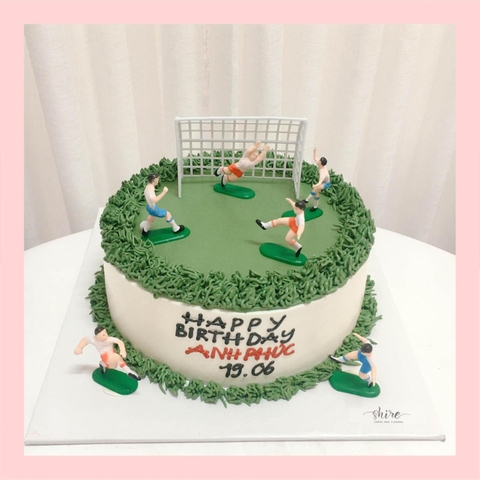 Bánh kem bóng đá - Bánh sinh nhật bé trai