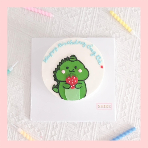 Bánh mini hình thú cute cho bé  - Bánh kem bơ mini 10-12cm