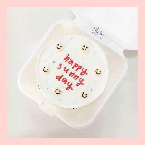 Mini Bento nhiều chủ đề - Bánh kem bơ mini hộp bã mía