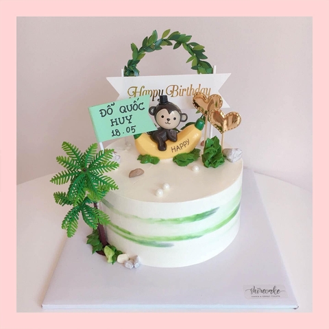 Bánh kem tuổi thân/con khỉ - Bánh sinh nhật trẻ em