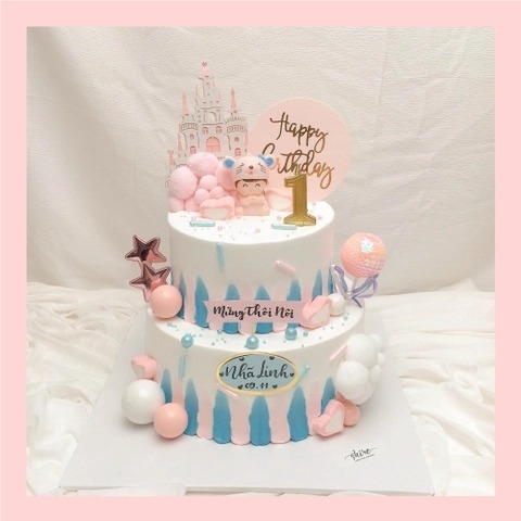 Bánh kem tuổi tí/con chuột - Bánh sinh nhật trẻ em