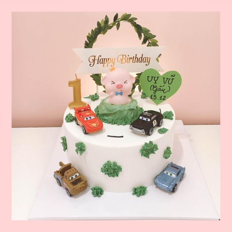 Bánh kem tuổi hợi/con heo - Bánh sinh nhật trẻ em