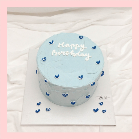 Bánh mini tình yêu/trái tim  - Bánh kem bơ mini 10-12cm