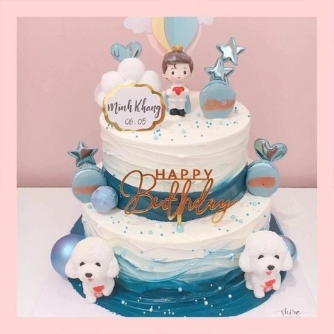 Bánh kem hoàng tử - Bánh sinh nhật cho bé trai