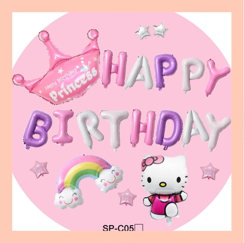 Set bong bóng trang trí tiệc nhỏ - Nhiều chủ đề