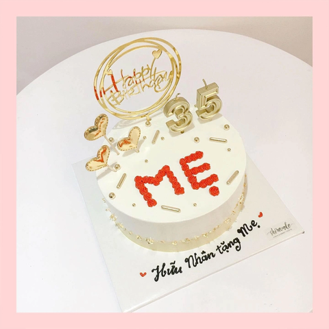 Bánh kem hiện đại cho nữ - Bánh kem sinh nhật cho nữ