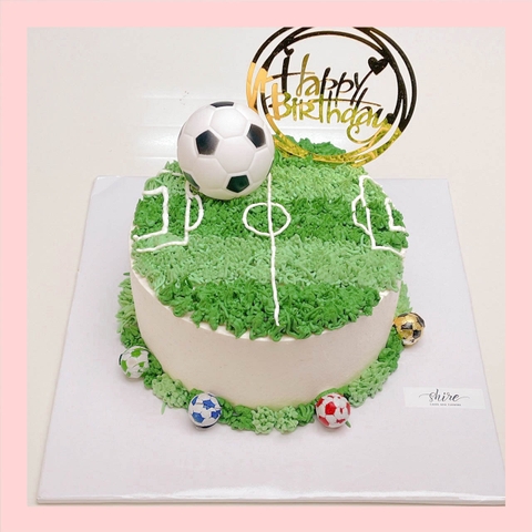 Bánh kem bóng đá - Bánh sinh nhật bé trai