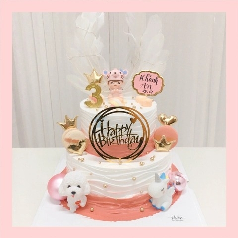 Bánh kem tuổi tí/con chuột - Bánh sinh nhật trẻ em