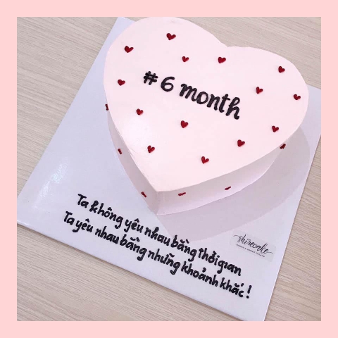 Bánh kem hình trái tim