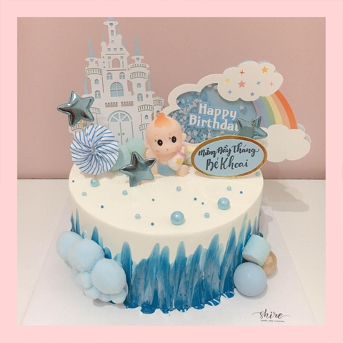 Bánh kem em bé trai - Bánh sinh nhật cho bé trai