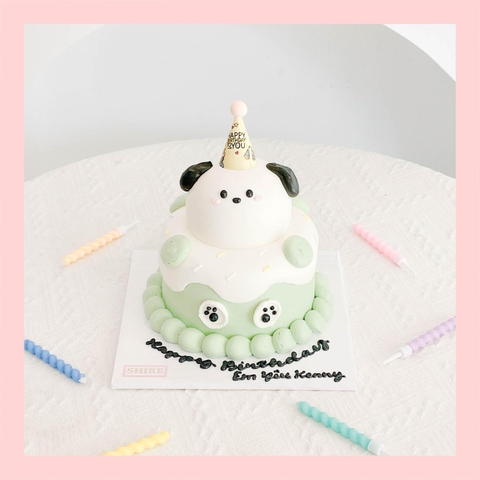 Bánh kem chủ đề nhân vật hoạt hình Sanrio/Labubu/Capybara/Crybaby dễ thương - Bánh sinh nhật trẻ em