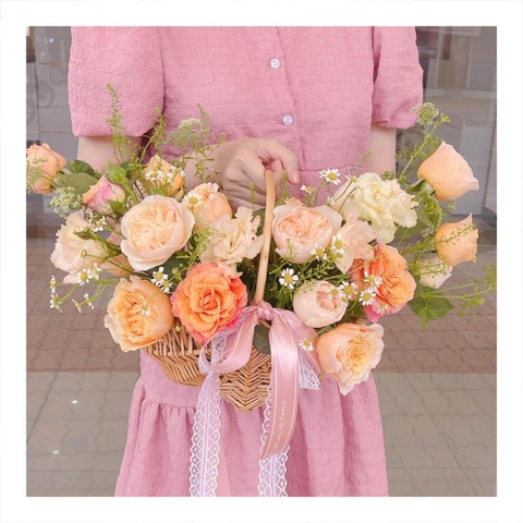 Giỏ hoa tươi mừng sinh nhật