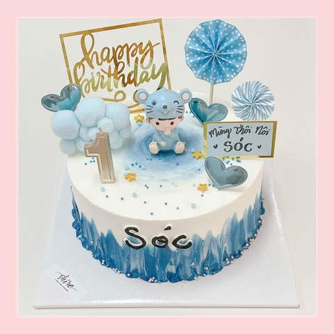 Bánh kem tuổi tí/con chuột - Bánh sinh nhật trẻ em