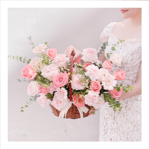 Giỏ hoa tươi mừng sinh nhật