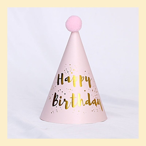 Mũ (Nón) sinh nhật bóng mờ Hàn Quốc