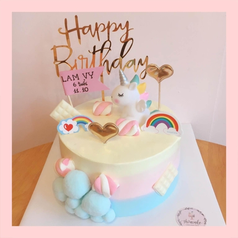 Bánh kem tuổi ngọ/con ngựa - Bánh sinh nhật trẻ em