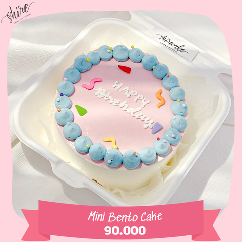 Mini bento cake