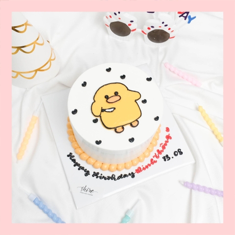 Bánh mini hình thú cute cho bé  - Bánh kem bơ mini 10-12cm