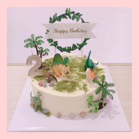 Bánh kem khủng long - Bánh sinh nhật bé trai