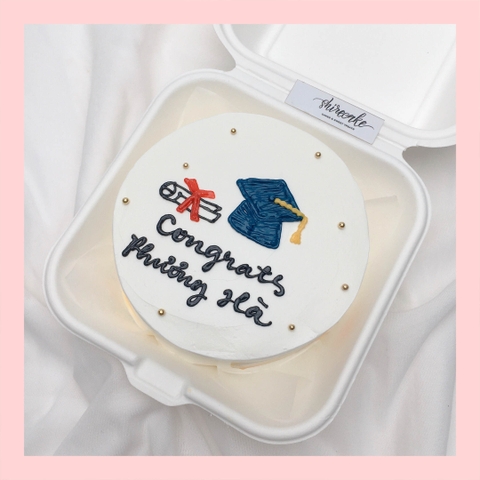 Mini Bento nhiều chủ đề - Bánh kem bơ mini hộp bã mía