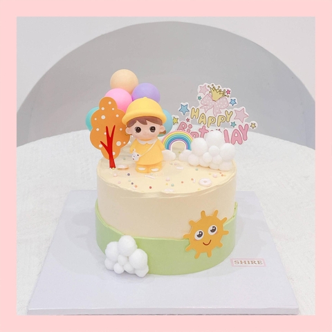 Bánh kem thôi nôi/ đầy tháng - Bánh sinh nhật trẻ em