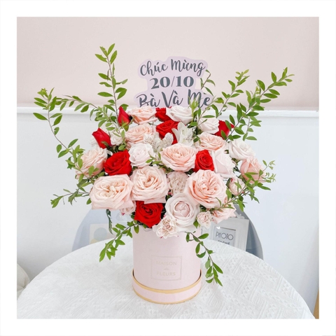 Giỏ hoa tươi mừng tân gia
