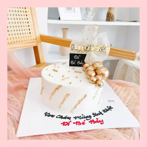 Bánh kem hiện đại cho nữ - Bánh kem sinh nhật cho nữ