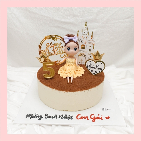 Tiramisu mẫu cho các bé- Bánh kem tiramisu dạng ổ cho trẻ em