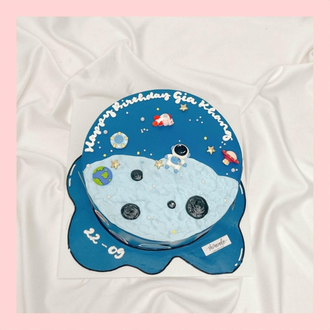 Bánh kem phi hành gia - Bánh sinh nhật bé trai