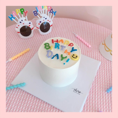 Bánh mini style Hàn Quốc -  Bánh kem bơ mini 10-12cm Korean style