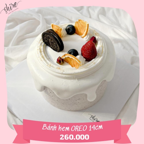 Bánh kem sữa tươi Oreo size 14cm