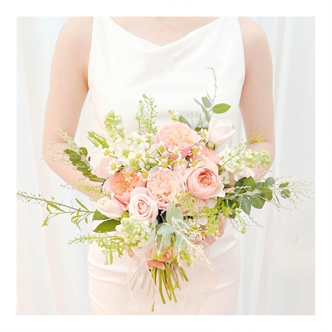 Bó hoa cưới cầm tay - Hoa tươi