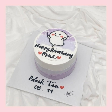 Bánh kem sinh nhật tạo hình chibi Mẫu 46945  FRIENDSHIP CAKES  GIFT