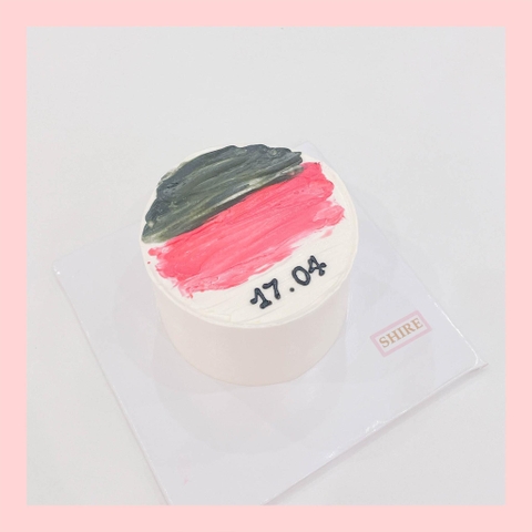 Bánh mini style Hàn Quốc -  Bánh kem bơ mini 10-12cm Korean style