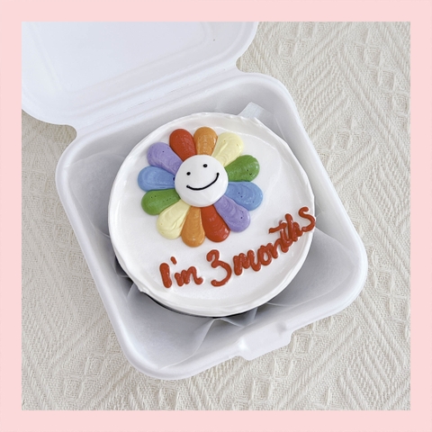 Mini Bento nhiều chủ đề - Bánh kem bơ mini hộp bã mía