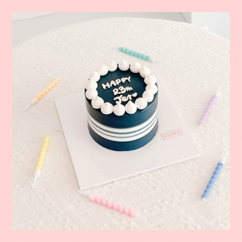 Bánh mini style Hàn Quốc -  Bánh kem bơ mini 10-12cm Korean style