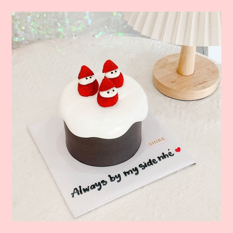 Bánh mini bơm thú 3D- Bánh kem bơ mini 10-12cm