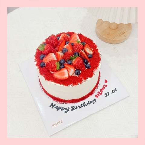 Bánh kem trang trí trái cây - Bánh kem sinh nhật