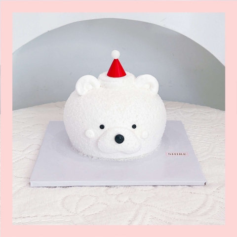 Bánh tạo hình con gấu/ con thỏ 3D - Bánh sinh nhật trẻ em