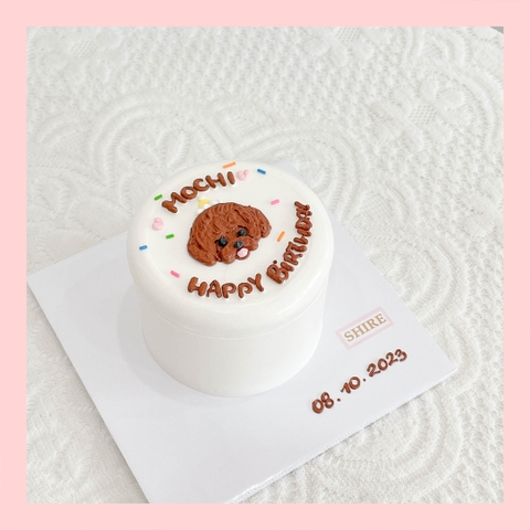 Bánh mini hình thú cute cho bé  - Bánh kem bơ mini 10-12cm