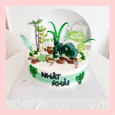 Bánh kem khủng long - Bánh sinh nhật bé trai